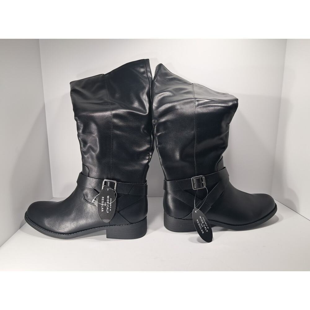 Style & Co Margoop Boots Color Black Size 8m
